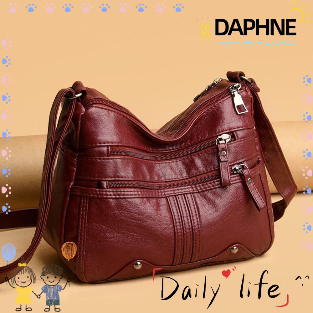 daphne-กระเป๋าสะพายไหล่-กระเป๋าถือ-หนัง-pu-แบบนิ่ม-เหมาะกับของขวัญ-สไตล์เรโทร-สําหรับสตรีวัยกลางคน