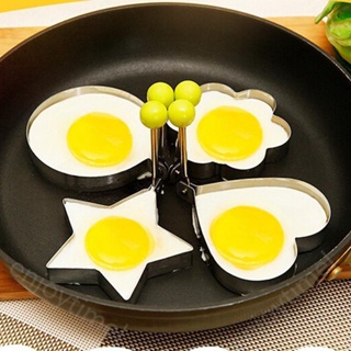 Kitchen Stainless Steel Omelette Various Kinds of Omelette Cake Model Fried Egg Pancake Ring Mold