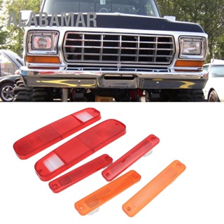 ALABAMAR 6 pcs ไฟท้ายไฟท้ายรถบรรทุกด้านข้างกันชนชุด Fit สำหรับ Ford Econoline Vans 75-91