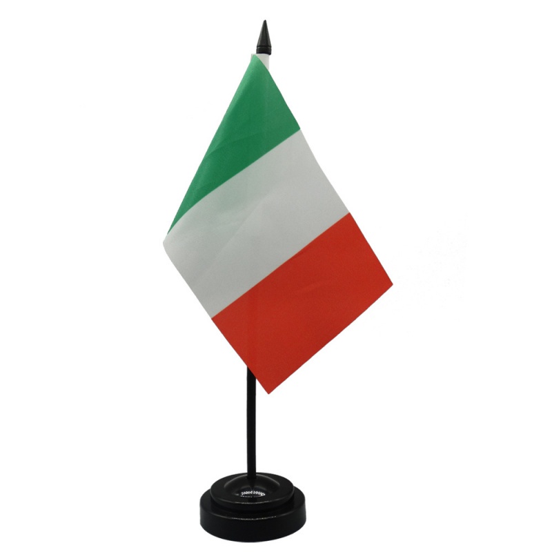 ธงชาติอิตาลี-แบบตั้งโต๊ะ-เสาธงแข็ง