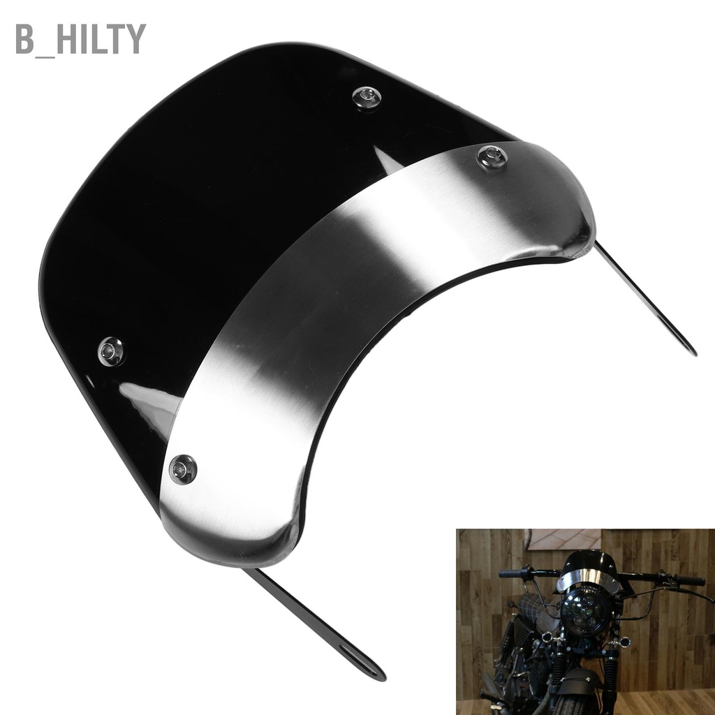 b-hilty-กระจกหน้ารถมอเตอร์ไซค์ป้องกันลม-deflector-retro-design-universal-motorbike-อุปกรณ์เสริม