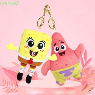 Damao พวงกุญแจ จี้ตุ๊กตา Spongebob ของเล่นสําหรับเด็ก