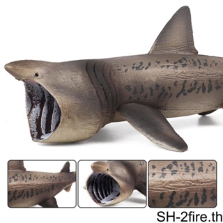 โมเดลฟิกเกอร์ รูปปลาฉลาม หลากสีสัน ของเล่นสําหรับเด็ก 1 2 3 ปี