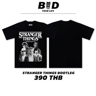 StreetStyle_Shop | เสื้อยืดUnisexสกรีนลาย Stranger Things Bootleg เสื้อผู้ชาย เสื้อผู้หญิง_01