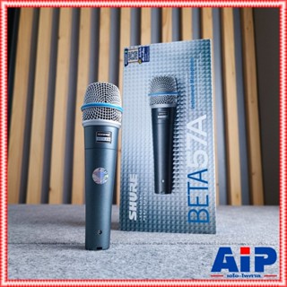 SHURE BETA-57A ไมค์ ไมโครโฟน ไมค์กลอง ไมค์เครื่องดนตรี ไมค์สำหรับจ่อเครื่องดนตรี BETA57A BETA 57 A BETA57 A +++