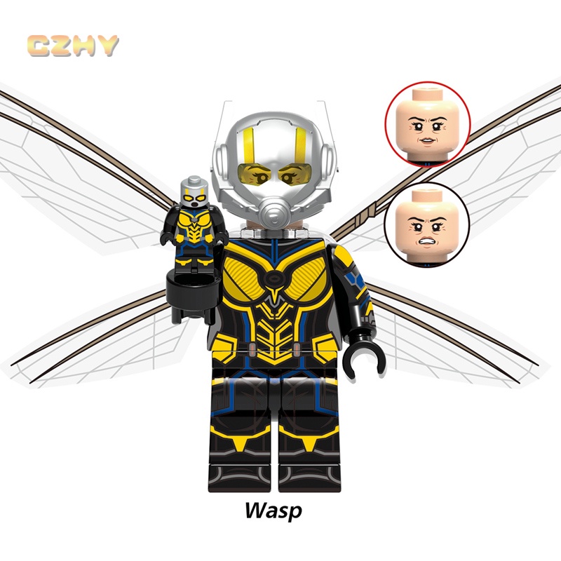 บล็อคตัวต่อฟิกเกอร์-wasp-antman-kang-the-conqueror-ขนาดเล็ก-ของเล่นสําหรับเด็ก