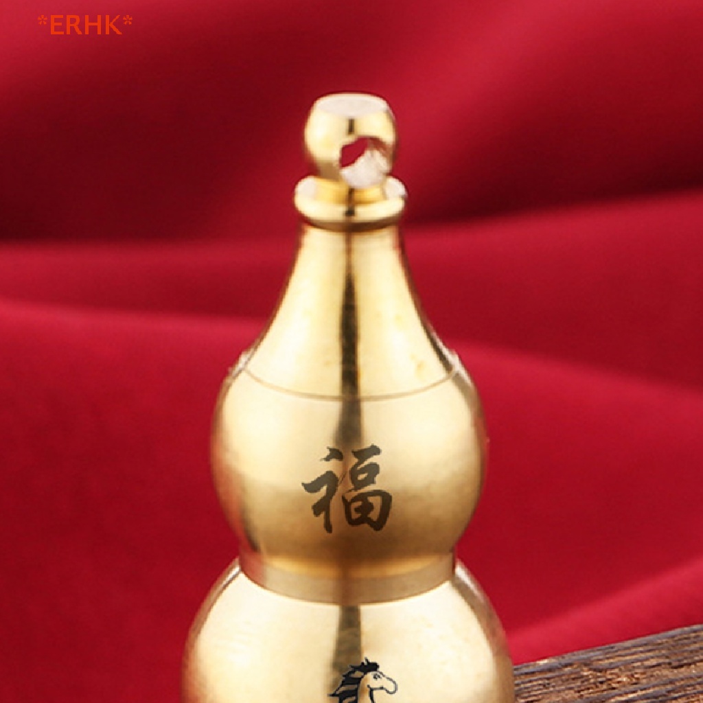 erhk-gt-พวงกุญแจ-จี้น้ําเต้า-ทองเหลือง-รูปราศีจีน-แบบเปิดด้านบน-diy