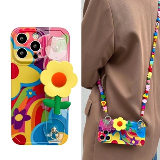 Graffiti Phone Case For Iphone14/13Promax New 11 Xsmax/XR Wrist Strap 6S/7P/8Plus with Wrist Strap and Lanyard UFPD