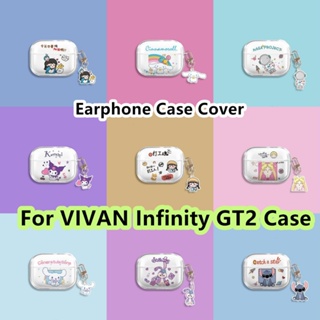 【พร้อมส่ง】เคสหูฟัง แบบนิ่ม แบบใส ลายการ์ตูนกระต่าย ดาว และคุโรมิ สําหรับ VIVAN Infinity GT2 VIVAN GT2