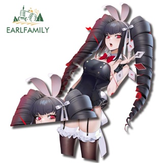 Earlfamily สติกเกอร์กันรอยขีดข่วน ลายอนิเมะ Nanami Chiaki Peeker 13 ซม. สําหรับติดตกแต่งรถยนต์ แล็ปท็อป รถจักรยานยนต์