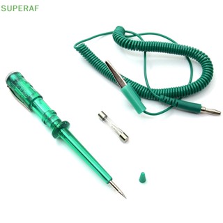 Superaf ปากกาทดสอบแรงดันไฟฟ้า DC 6V 12V 24V สําหรับรถยนต์