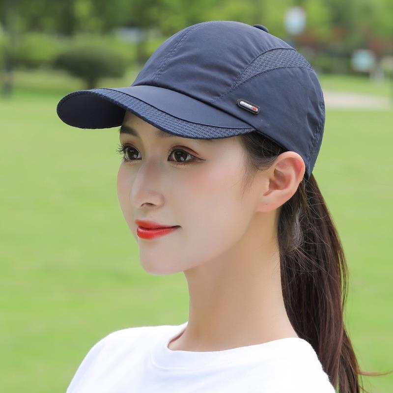หมวกเบสบอล-ป้องกันแดด-แบบแห้งเร็ว-สามารถปรับได้-เหมาะกับใส่เล่นกีฬากอล์ฟ-ตกปลากลางแจ้ง-แฟชั่นฤดูร้อน-สําหรับผู้ชาย-และผู้หญิง