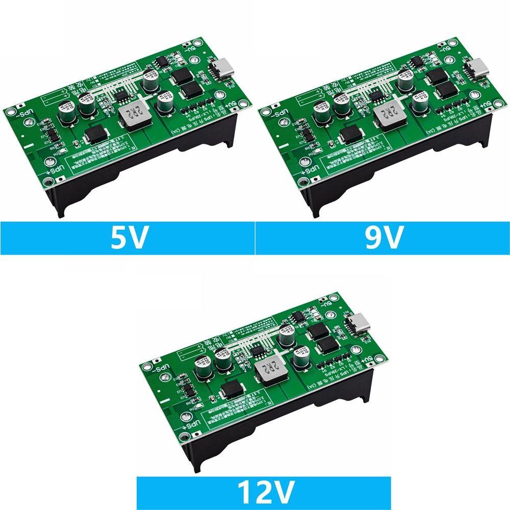 alisond1-โมดูลบูสชาร์จแบตเตอรี่ลิเธียม-15w-type-c-boost-โมดูลแปลงชาร์จเร็ว-3a-polymer-5v-9v-12v-ups-เราเตอร์โมดูลพาวเวอร์ซัพพลาย