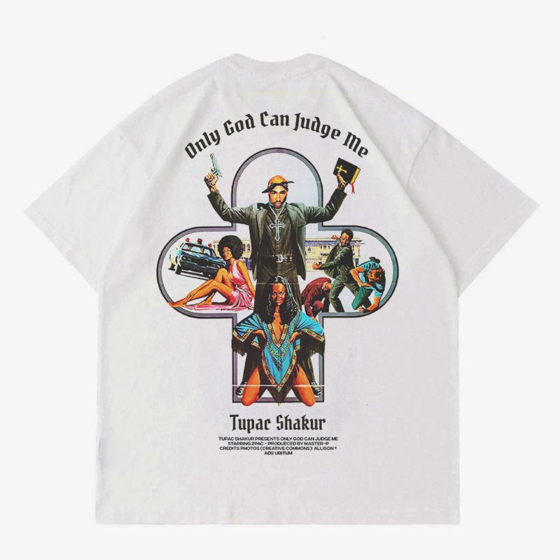 hot-tshirts-เสื้อยืด-พิมพ์ลาย-tupac-shakur-ศาสนาพระเจ้า-สามารถตัดสินได้-เสื้อยืด-สีขาว-2-แพ็ค-เสื้อยืด-rap-tee-ขนาด