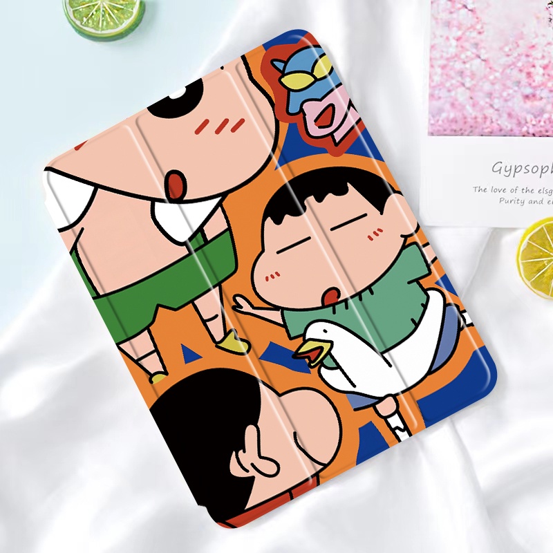 crayon-shinchan-เคสไอแพด-เคสสิลิโคน-air1-2-3-4-5-gen6-7-8-9-10-โปร10-5นิ้ว-แอร์9-7-10-9-เจน10-2019-22-ใส่ปากกา-case-ipad