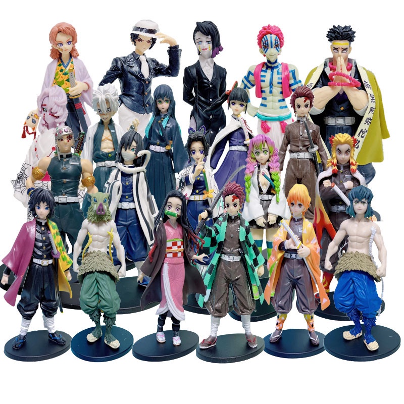 (15 ซม.-19 ซม.) 21 Anime Demon Slayers Hand-Made อะนิเมะเครื่องประดับ ...