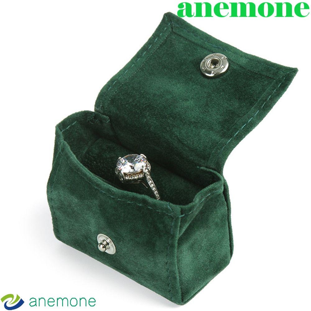 anemone-กล่องเครื่องประดับ-กล่องกํามะหยี่-ขนาดเล็ก-สีพื้น-แบบเรียบง่าย-เหมาะกับการเดินทาง-สําหรับผู้หญิง