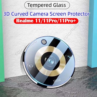 ฟิล์มกระจกนิรภัยกันรอยหน้าจอ เลนส์กล้อง HD 3D สําหรับ Realme 11 Pro Plus Realme 11 10 Pro Plus + 10Pro 11Pro Realme10 Realme11 4G 5G