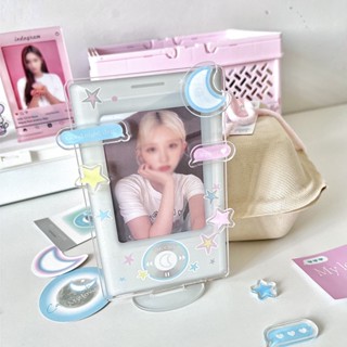 กรอบรูปอะคริลิค ขนาดเล็ก 3 นิ้ว สไตล์เกาหลี DIY สําหรับตกแต่ง