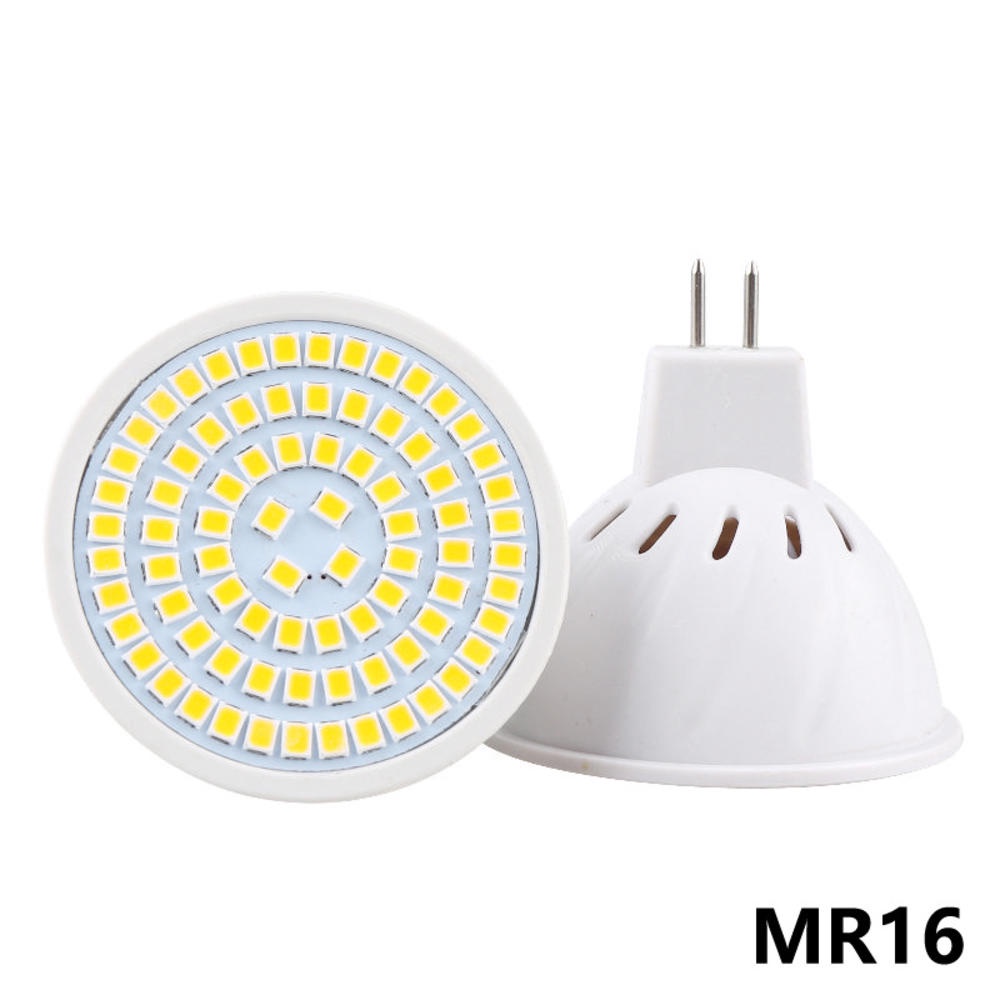 หลอดไฟ-led-2835smd48-ลูกปัด-60-เม็ด-80-เม็ด-gu10e27-mr16-e14-ถ้วยโคมไฟพลาสติก