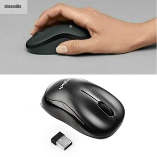 【DREAMLIFE】Black Logitech M220 Silent Wireless Mouse – No Lags Just Fast Response