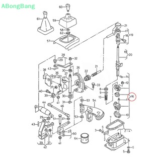 Abongbang ชุดซ่อมคันเกียร์ ด้านหน้า สําหรับ Golf Mk1 17 Mk2 1G MK3 1H Rabbit Caribe Citi Golf 15 ชิ้น ต่อชุด