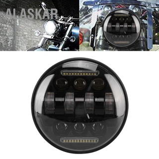 ALASKAR 66W 5.75inch Universal LED รถจักรยานยนต์ ไฟหน้า ไฟสปอร์ตไลท์ ไฟทำงาน สีขาว 6000K