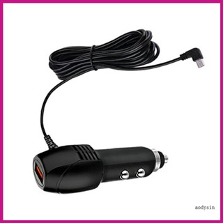 Aod อุปกรณ์ชาร์จ USB และ Mini USB สําหรับ GPS และ Dash Cam 5V 2A สําหรับอินพุต 12V-36V