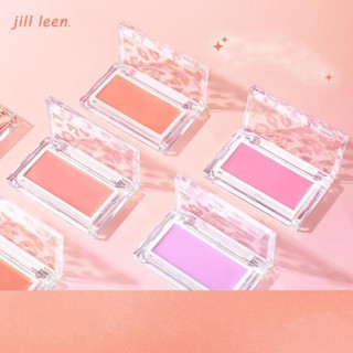 Jillleen บลัชออนครีม โคลน สีม่วง เพิ่มความกระจ่างใส แต่งหน้า ให้ความชุ่มชื้น เป็นมิตรกับผิว ซ่อมแซม และเพิ่มประสิทธิภาพผิว