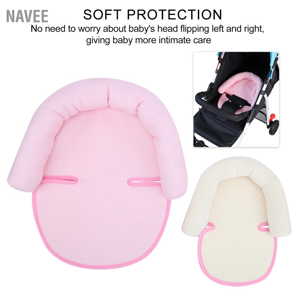 navee-หมอนรองศีรษะเด็ก-anti-roll-head-shaping-pillow-infant-neck-support-หมอนรองนั่งนิรภัย