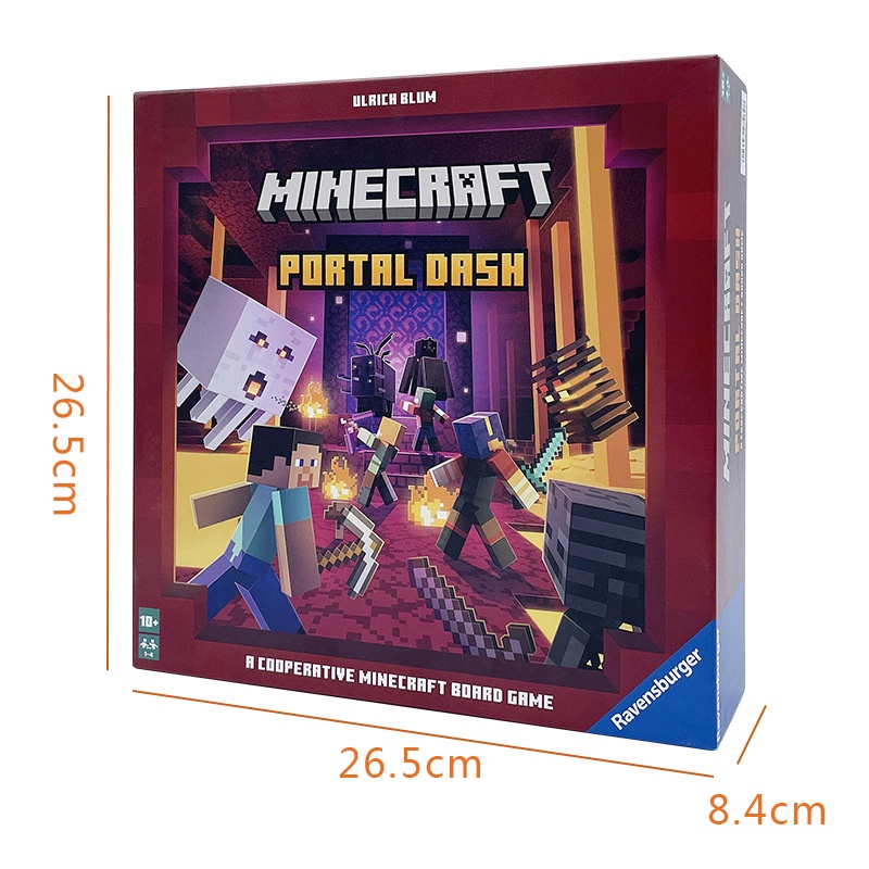 ของเล่นเกมกระดานหมากรุก-minecraft-minecraft-burn-world-2023