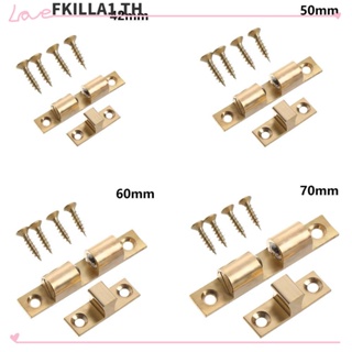 Faccfki สกรูล็อคประตูด้านในตู้เสื้อผ้า เฟอร์นิเจอร์