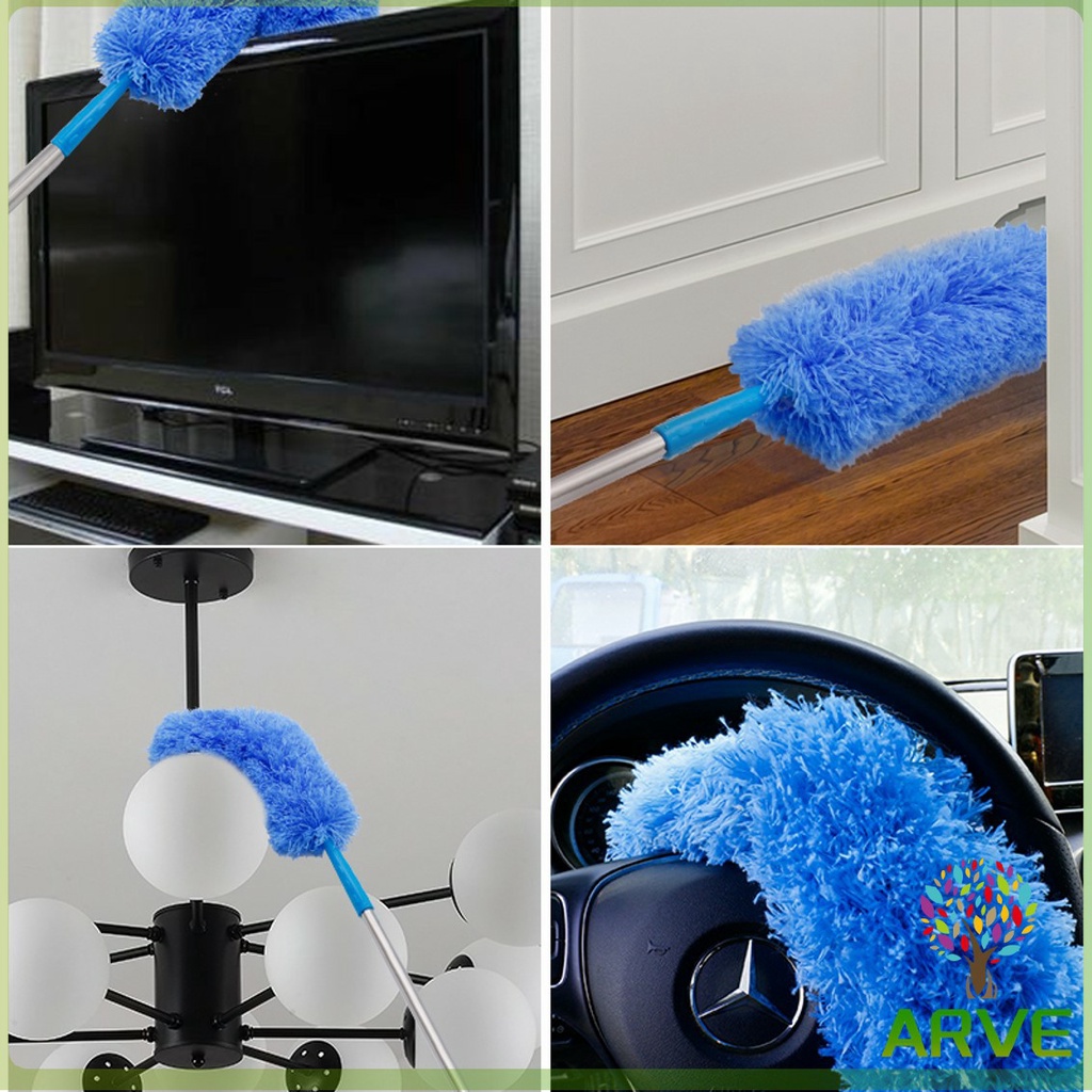 ไม้ปัดฝุ่นสีฟ้า-ปัดฝุ่นไมโครไฟเบอร์-microfiber-duster