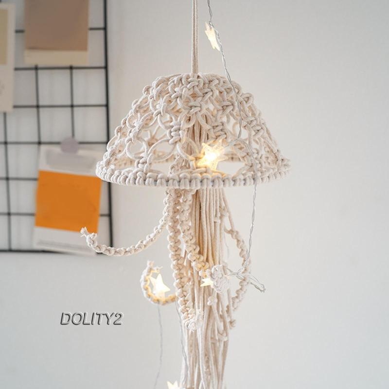 dolity2-โมบายแมงกะพรุนแขวนผนัง-ประดับพู่-สไตล์นอร์ดิก-สําหรับตกแต่งบ้าน-ห้องนั่งเล่น