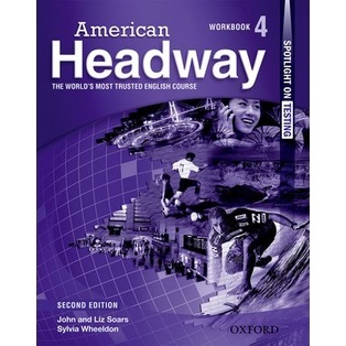 Bundanjai (หนังสือเรียนภาษาอังกฤษ Oxford) American Headway 2nd ED 4 : Workbook (P)