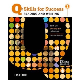 Bundanjai (หนังสือเรียนภาษาอังกฤษ Oxford) (Out of Print) Q : Skills for Success 1, Reading &amp; Writing : Students Book