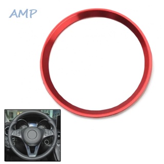 ⚡NEW 8⚡Durable Sticker Decor ABS Replacement Accessories Parts 1pcs Steering Wheel Ring