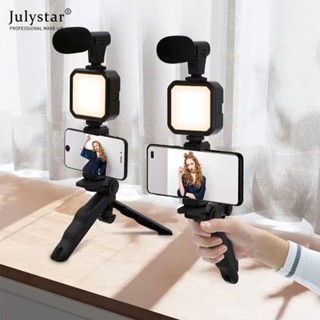 JULYSTAR Led Beauty Leg Pocket เติมแสงโทรศัพท์มือถือ Live Desktop Square Light Handheld Mini Portable Photography Conference Light