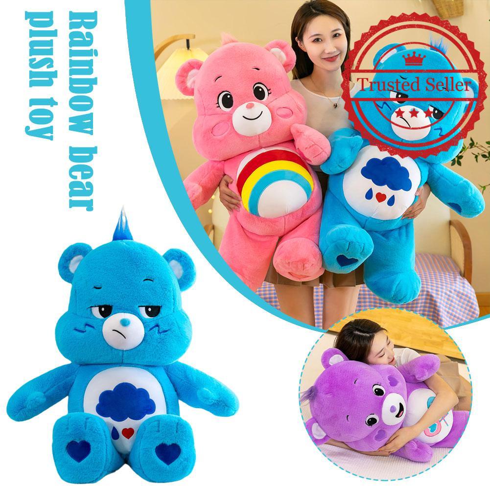 ตุ๊กตาหมีเท็ดดี้น่ารัก-ผ้ากํามะหยี่ขนนิ่ม-ขนาด-25-ซม-48-ซม-สีรุ้ง-ของเล่นสําหรับเด็ก-ให้เป็นของขวัญวันเกิด-g4w1