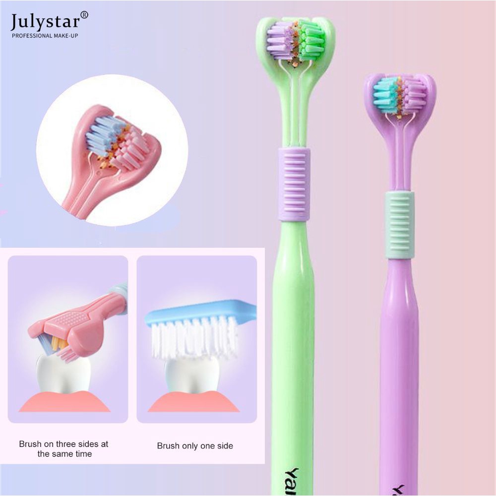 julystar-hot-tiktok-3d-toothbrush-สำหรับผู้ใหญ่-1-ชิ้น-แปรงสีฟันสามด้าน-premium-slim-soft-toothbrush-3-หัว-1-ด้ามแปรง