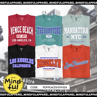 POP CULTURE PLACES GRAPHIC TEE | MINDFUL APPAREL TSHIRT_01