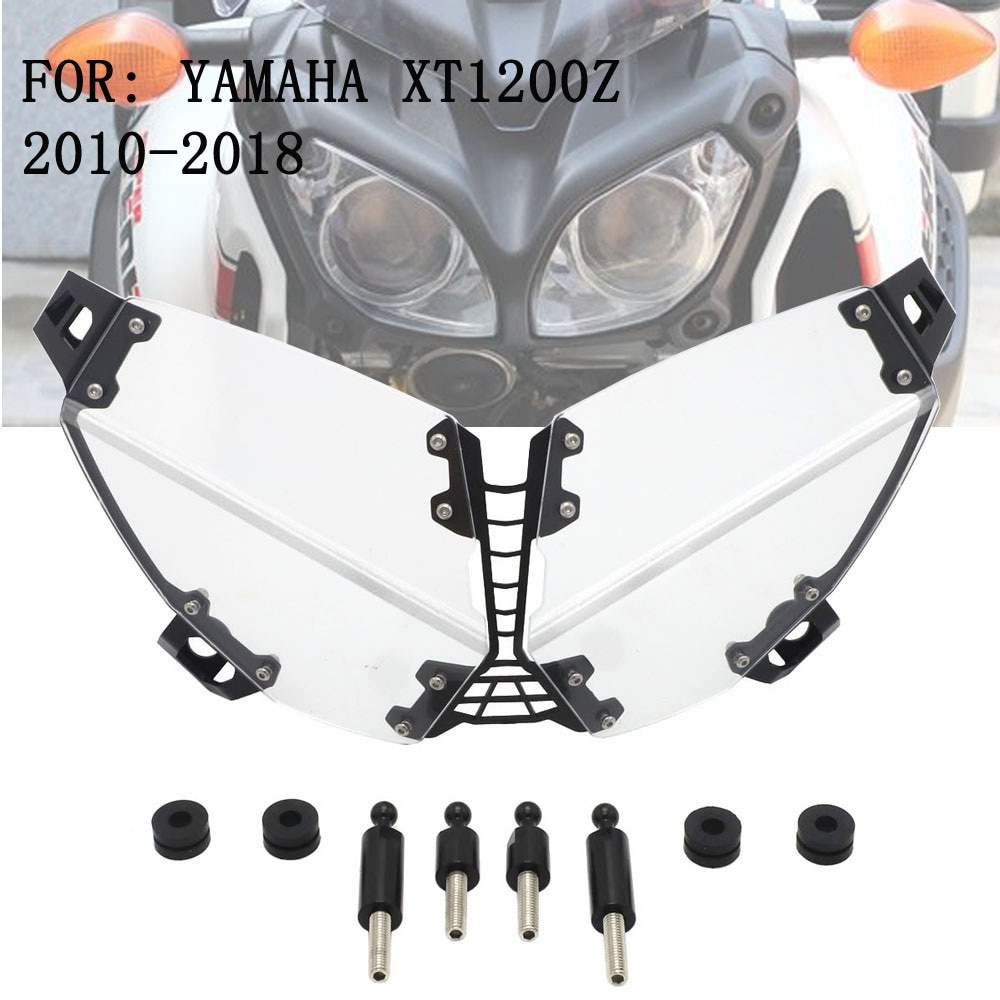 ฝาครอบไฟหน้ารถจักรยานยนต์-แบบใส-สําหรับ-yamaha-super-tenere-xt-1200-z-xt1200-xt1200z-2010-2018