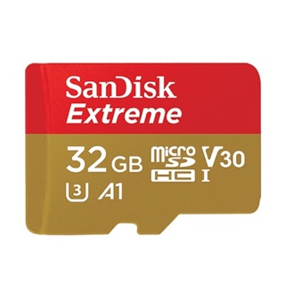 SanDisk 32 Extreme MicroSDXC MICRO SD CARD (ไมโครเอสดีการ์ด) สินค้าใหม่ รองรับภาพ 4K ประกัน Lifetime โดย Synnex