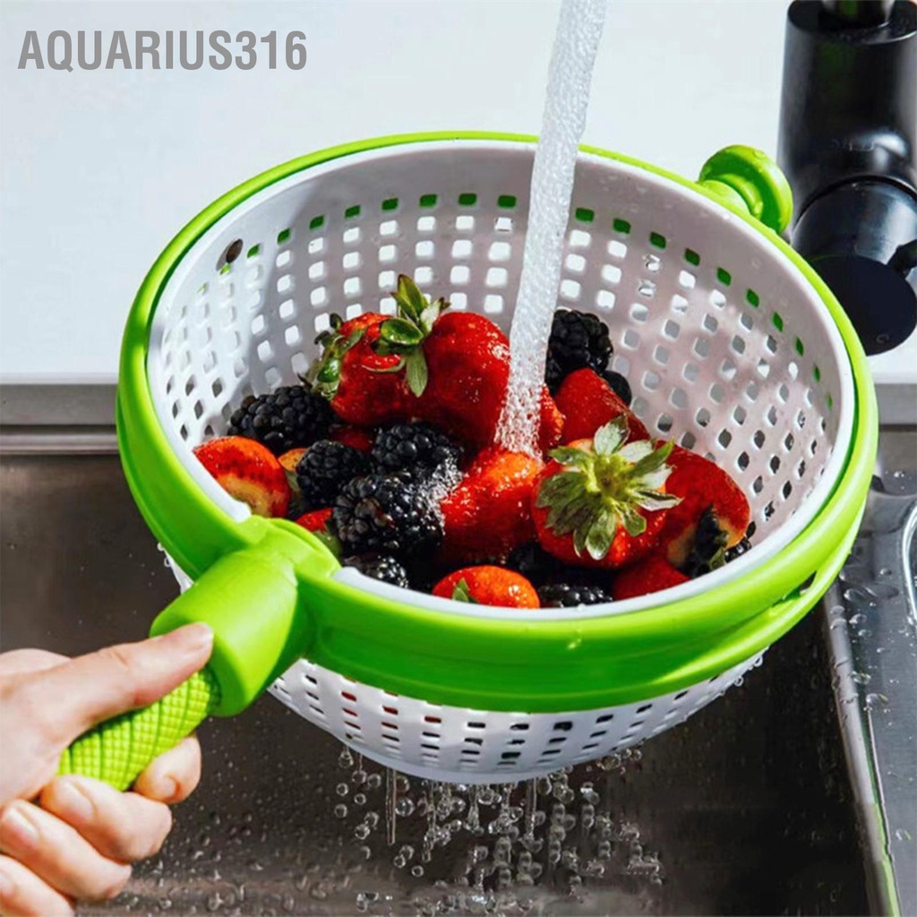aquarius316-ตะกร้าผัก-ผลไม้-ระบายน้ํา-แห้งเร็ว-สําหรับบ้าน-ห้องครัว