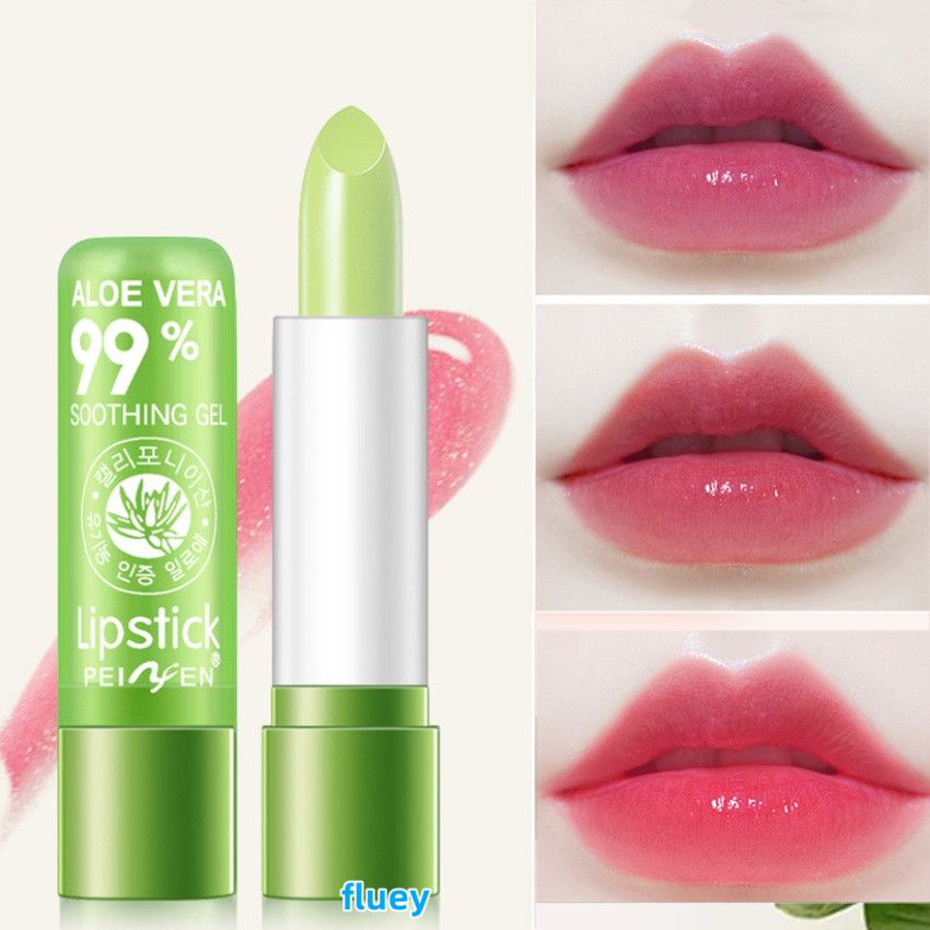 ลิปมัน-ว่านหาง-ลิปอโลเวร่า-ลิปว่านหางจระเข้-ลิปสติก-ลิป-peiyen-aloe-vera-99-pnf-lipstick-soothing-gel-peinifen-lip-nuuo