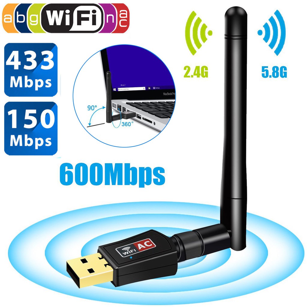 new-ตัวรับสัญญาณไวไฟ-usb-600mbps-แบบมีเสาอากาศ-ตัวรับ-wifi-สำหรับคอมพิวเตอร์-โน้ตบุ๊ค-แล็ปท็อป-รับไวไฟ-เสา