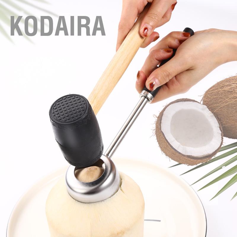 kodaira-เครื่องมือเปิดมะพร้าวเครื่องมือเปิดปลอดภัยง่ายต่อการเปิดมะพร้าวอ่อนสำหรับโรงแรมที่บ้าน