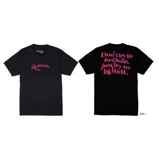 QWT180-1 DONT TRY BLACK Quitewell เสื้อยืด