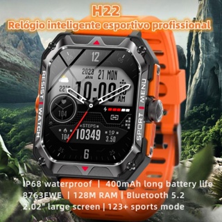 นาฬิกาข้อมือสมาร์ทวอทช์ H22 Ip68 Ultra HD กันน้ํา เหมาะกับเล่นกีฬา สําหรับผู้ชาย และผู้หญิง
