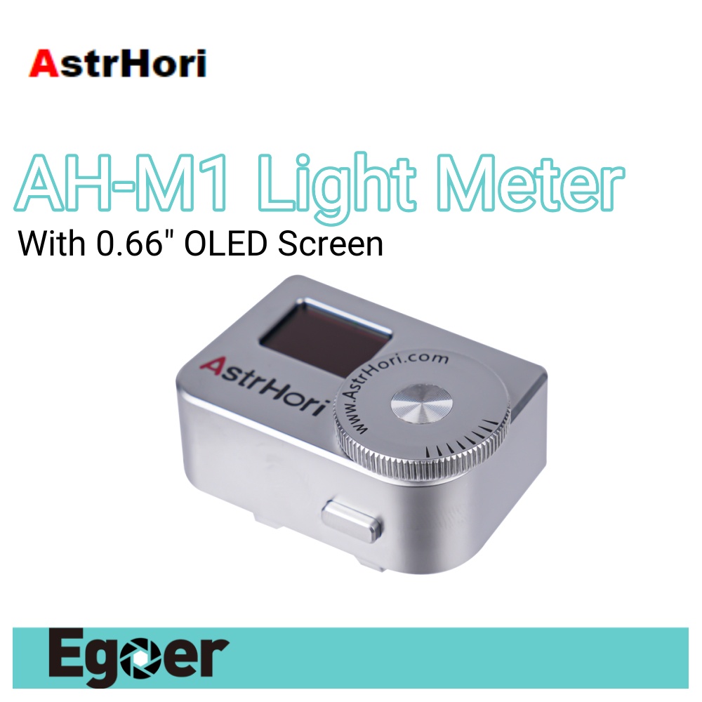 astrhori-ah-m1-light-meter-พร้อมหน้าจอ-oled-ขนาด-0-66-แบตเตอรี่ในตัว-cold-shoe-real-time-external-light-meter